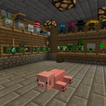 Полки с шляпками