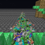 Гора тел от мобов