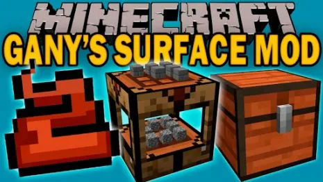 Мод на функциональные блоки для Майнкрафт 1.7.10 (Gany’s Surface) Мод на функциональные блоки для Майнкрафт 1.7.10 (Gany’s Surface)