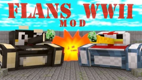 Мод на транспорт для Майнкрафт 1.12.2/1.8/1.7.10 (Flan’s World War Two Pack) Мод на транспорт для Майнкрафт 1.12.2/1.8/1.7.10 (Flan’s World War Two Pack)