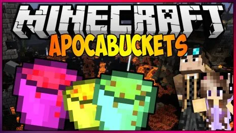 Мод на ведра для Майнкрафт 1.7.10 (ApocaBuckets) Мод на ведра для Майнкрафт 1.7.10 (ApocaBuckets)