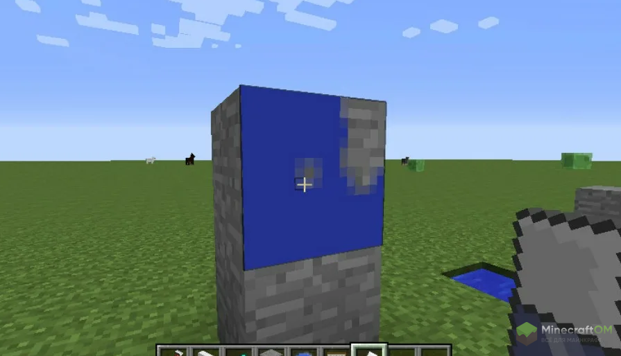 Покраска блоков