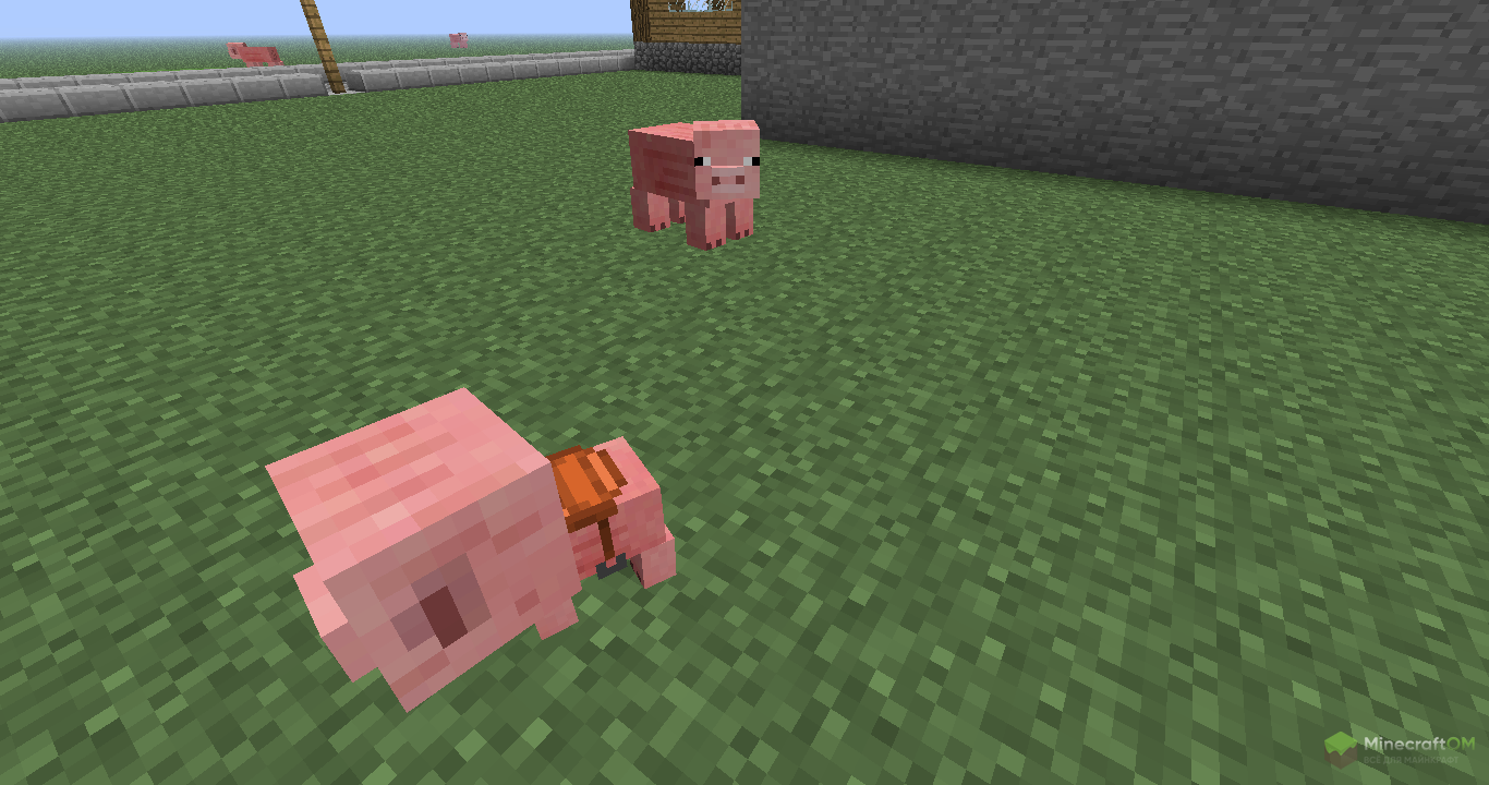 Ребенок с седлом