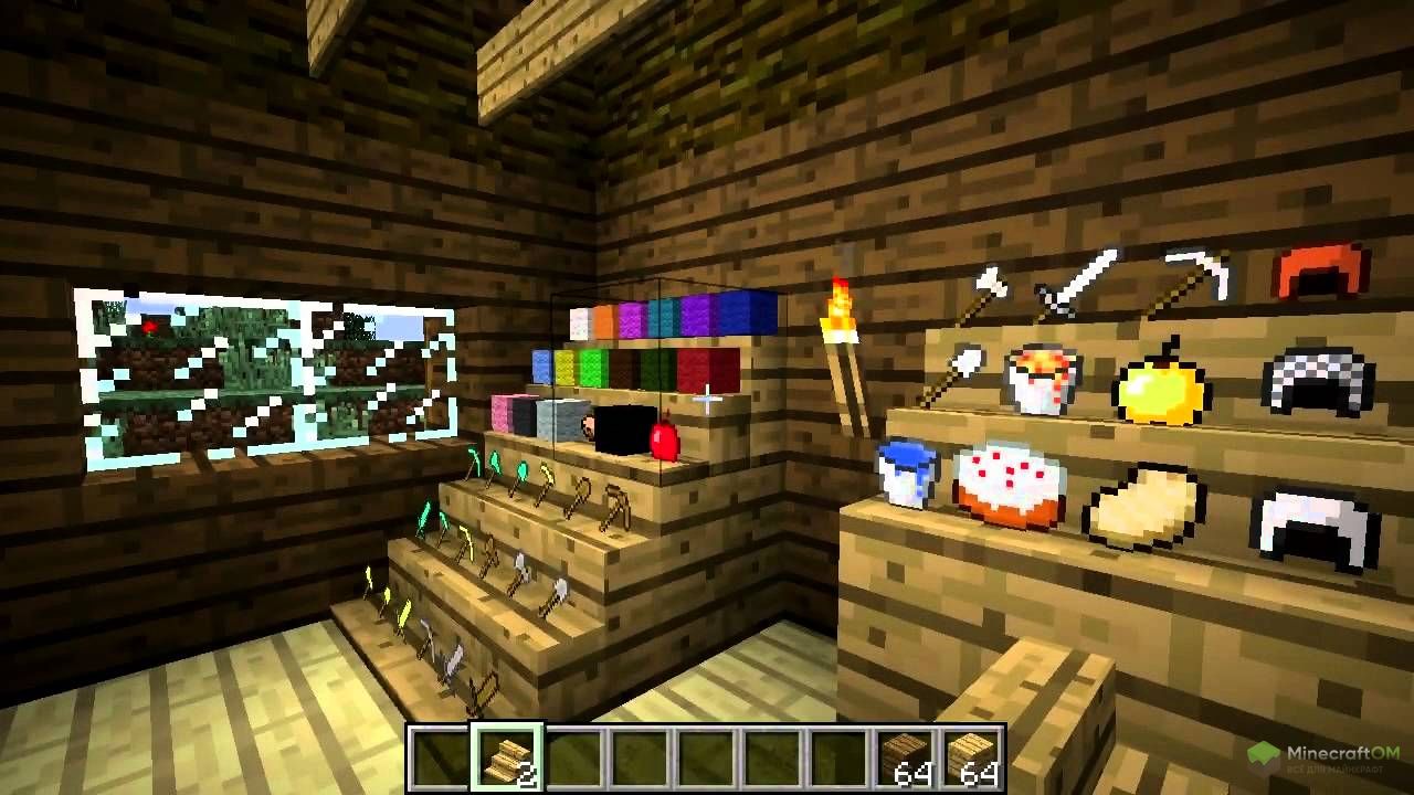 Полки в моде Shelf.