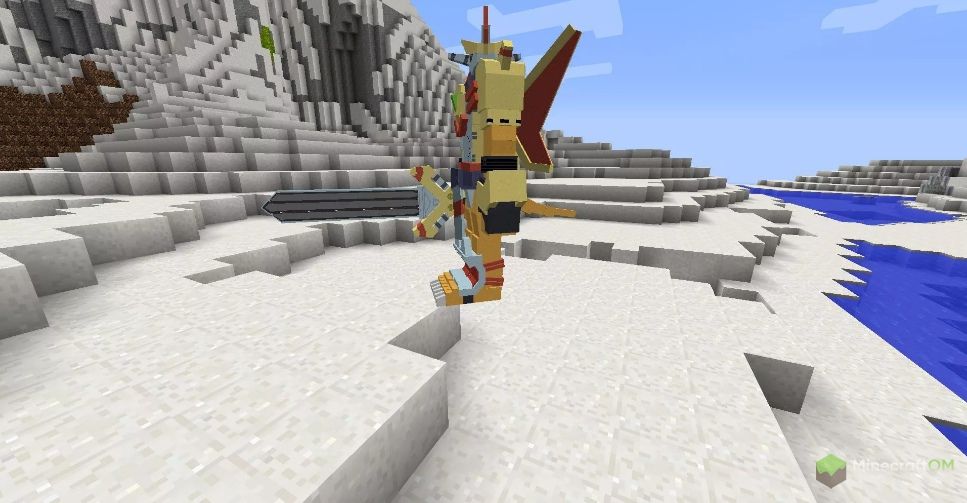 Моб в моде Digimobs.