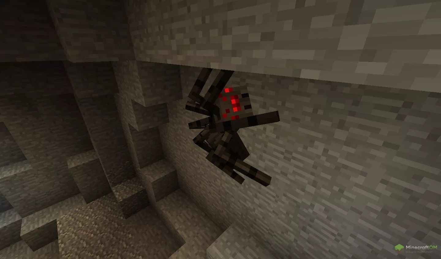 Анимация паука в моде Mo'Bends.