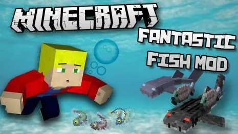 Мод на новую рыбалку для Майнкрафт 1.7.10 (Fantastic Fish) Мод на новую рыбалку для Майнкрафт 1.7.10 (Fantastic Fish)