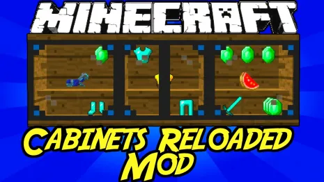 Мод на шкафы для Майнкрафт 1.8/1.7.10 (Cabinets Reloaded) Мод на шкафы для Майнкрафт 1.8/1.7.10 (Cabinets Reloaded)