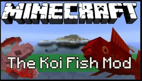Мод на рыбу для Майнкрафт 1.8/1.7.10 (Koi fish) Мод на рыбу для Майнкрафт 1.8/1.7.10 (Koi fish)