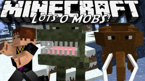 Мод на мобов для Майнкрафт 1.9/1.8/1.7.10 (LotsOMobs) Мод на мобов для Майнкрафт 1.9/1.8/1.7.10 (LotsOMobs)