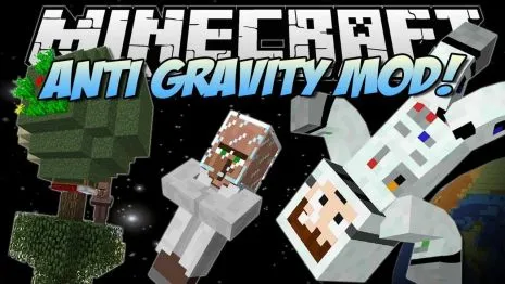 Мод на антигравитацию для Майнкрафт 1.12/1.7.10 (Anti Gravity) Мод на антигравитацию для Майнкрафт 1.12/1.7.10 (Anti Gravity)