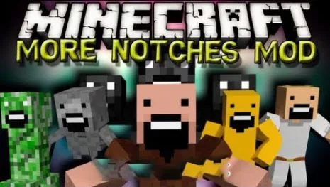 Мод на много Нотчей для Майнкрафт 1.6.2/1.5.2 (More Notches) Мод на много Нотчей для Майнкрафт 1.6.2/1.5.2 (More Notches)