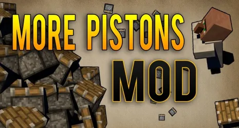 Мод на новые поршни для Майнкрафт 1.7.10 (More Pistons) Мод на новые поршни для Майнкрафт 1.7.10 (More Pistons)