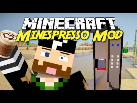 Мод на кофейный автомат для Майнкрафт 1.7.10 (Minespresso) Мод на кофейный автомат для Майнкрафт 1.7.10 (Minespresso)