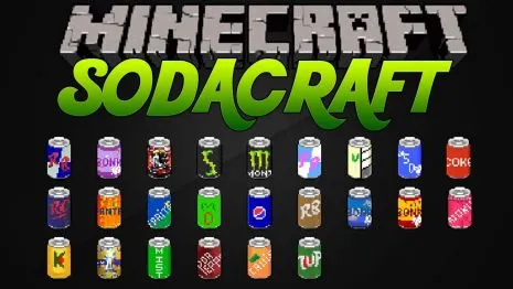 Мод на содовую для Майнкрафт 1.6.2/1.5.2 (SodaCraft) Мод на содовую для Майнкрафт 1.6.2/1.5.2 (SodaCraft)