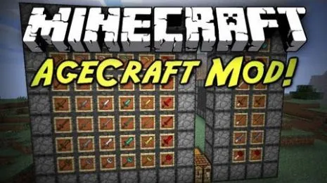 Мод на эволюцию для Майнкрафт 1.7.2/1.6.4 (AgeCraft)