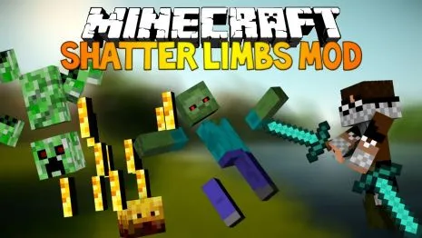 Мод на анимацию смерти для Майнкрафт 1.16.4/1.15.2/1.12/1.10.2/1.8/1.7.10 (Shatter) Мод на анимацию смерти для Майнкрафт 1.16.4/1.15.2/1.12/1.10.2/1.8/1.7.10 (Shatter)