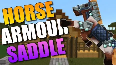 Мод на конскую броню для Майнкрафт 1.16.1/1.15.2/1.14.4/1.12.2 (Craftable Horse Armour and Saddle) Мод на конскую броню для Майнкрафт 1.16.1/1.15.2/1.14.4/1.12.2 (Craftable Horse Armour and Saddle)