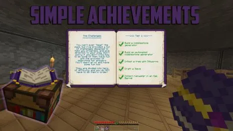 Мод на новые достижения для Майнкрафт 1.10.2/1.9.4/1.7.10 (Simple Achievements) Мод на новые достижения для Майнкрафт 1.10.2/1.9.4/1.7.10 (Simple Achievements)