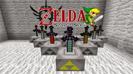 Мод на зельду для Майнкрафт 1.8.9/1.7.10 (Zelda Sword Skills) Мод на зельду для Майнкрафт 1.8.9/1.7.10 (Zelda Sword Skills)