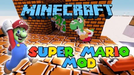 Мод на марио для Майнкрафт 1.7.10 (Super Mario)