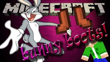 Мод на кроличью обувь для Minecraft 1.16.2/1.15.2 (BunnyBoots) Мод на кроличью обувь для Minecraft 1.16.2/1.15.2 (BunnyBoots)