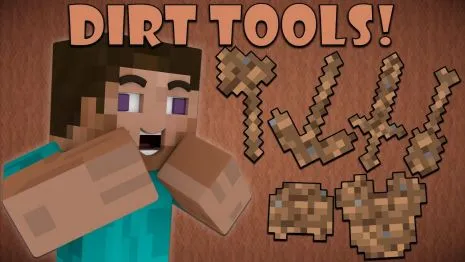 Мод на инструменты для Майнкрафт 1.7.10 (The Dirt Tools) Мод на инструменты для Майнкрафт 1.7.10 (The Dirt Tools)