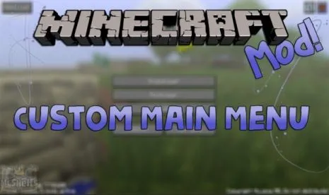 Мод на кастомное меню для Майнкрафт 1.12.2/1.11.2/1.10.2/1.7.10 (Custom Main Menu) Мод на кастомное меню для Майнкрафт 1.12.2/1.11.2/1.10.2/1.7.10 (Custom Main Menu)