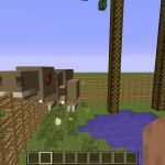 Динозавр и блоки