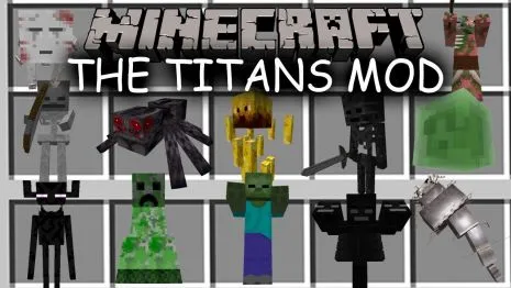 Мод на титанов для Майнкрафт 1.8/1.7.10 (The Titans) Мод на титанов для Майнкрафт 1.8/1.7.10 (The Titans)