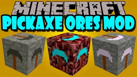 Мод на руды для Майнкрафт 1.7.10 (Pickaxe Ores) Мод на руды для Майнкрафт 1.7.10 (Pickaxe Ores)
