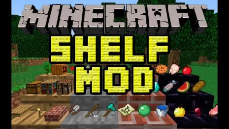Мод на полки для Майнкрафт 1.16.5 (Shelf) Мод на полки для Майнкрафт 1.16.5 (Shelf)