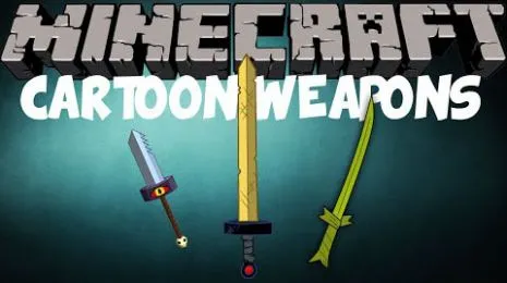 Мод на мечи из мультфильмов для Майнкрафт 1.7.10 (Cartoon Weapons) Мод на мечи из мультфильмов для Майнкрафт 1.7.10 (Cartoon Weapons)