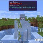 Ледяной голем в моде Extra Golems.