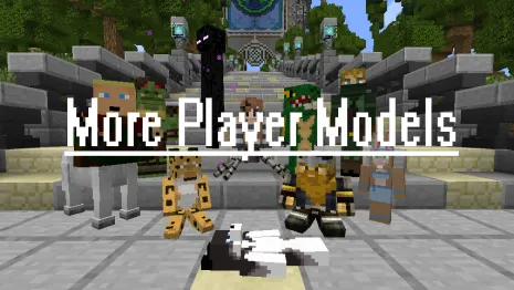 Мод на модели для Майнкрафт 1.14.4/1.13.2/1.12.2/1.7.10 (More Player Models 2) Мод на модели для Майнкрафт 1.14.4/1.13.2/1.12.2/1.7.10 (More Player Models 2)