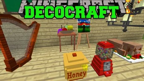 Мод на декорации для Майнкрафт 1.12.2/1.11.2/1.10.2/1.7.10 (DecoCraft) Мод на декорации для Майнкрафт 1.12.2/1.11.2/1.10.2/1.7.10 (DecoCraft)