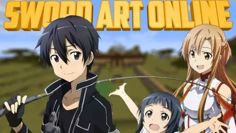 Мод на мастера меча онлайн для Майнкрафт 1.10.2/1.9/1.8.9/1.7.10 (Sword Art Online UI)