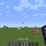 Сетки с пойманными мобами в моде AnimalNet.