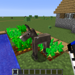 Поимка моба в моде AnimalNet.