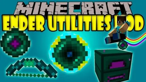Мод на эндер предметы для Майнкрафт 1.12.2/1.11.2/1.10.2/1.9/1.8/1.7.10 (Ender Utilities)