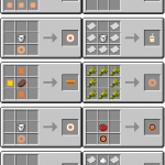 Крафты в моде Extra Food.