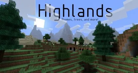 Мод на новые биомы для Майнкрафт 1.8/1.7.10 (Highlands) Мод на новые биомы для Майнкрафт 1.8/1.7.10 (Highlands)