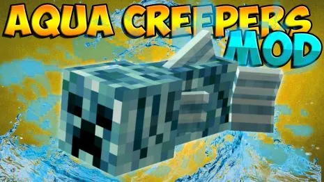 Мод на водных криперов для Майнкрафт 1.12.2/1.10.2/1.7.10 (Aqua Creepers) Мод на водных криперов для Майнкрафт 1.12.2/1.10.2/1.7.10 (Aqua Creepers)