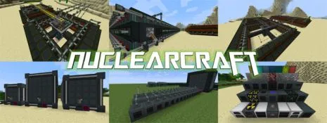 Мод на реакторы для Майнкрафт 1.12.2/1.11.2/1.10.2/1.7.10 (NuclearCraft)