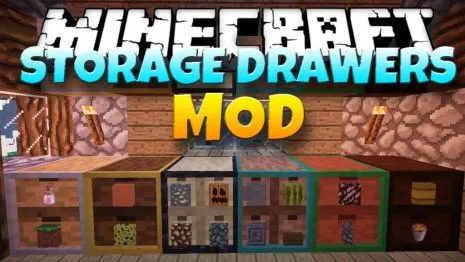 Мод на сундуки для Майнкрафт 1.19 / 1.18.2 (Storage Drawers) Мод на сундуки для Майнкрафт 1.19 / 1.18.2 (Storage Drawers)