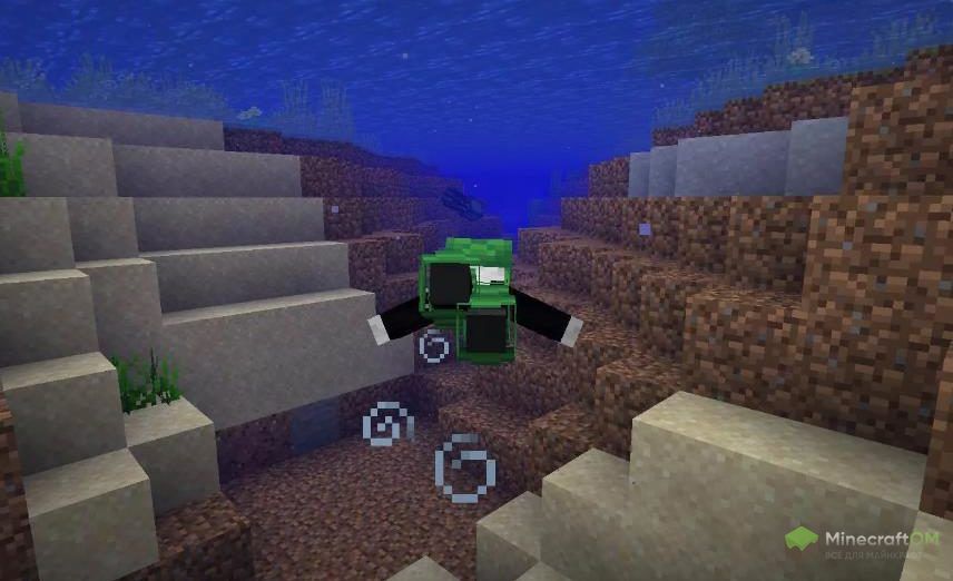 Приглушенный звук под водой