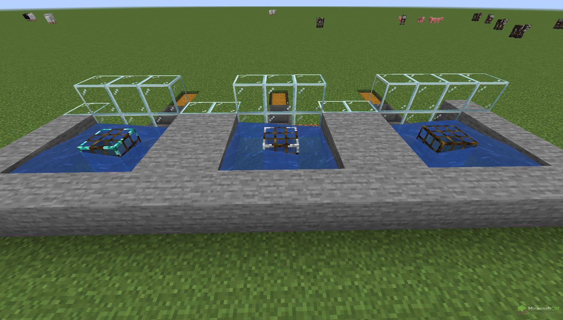 Рыбные ловушки в воде