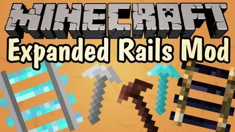 Мод на рельсы для Майнкрафт 1.10.2/1.8/1.7.10 (Expanded Rails) Мод на рельсы для Майнкрафт 1.10.2/1.8/1.7.10 (Expanded Rails)