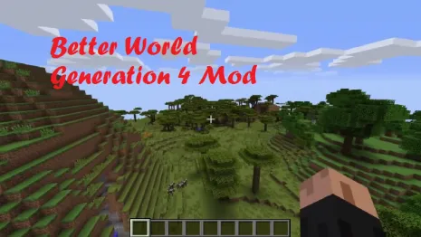 Мод на генерацию для Майнкрафт 1.7.10 (Better World Generation 4) Мод на генерацию для Майнкрафт 1.7.10 (Better World Generation 4)