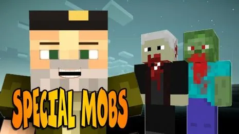 Мод на новые типы мобов для Майнкрафт 1.12.2/1.7.10 (Special Mobs) Мод на новые типы мобов для Майнкрафт 1.12.2/1.7.10 (Special Mobs)